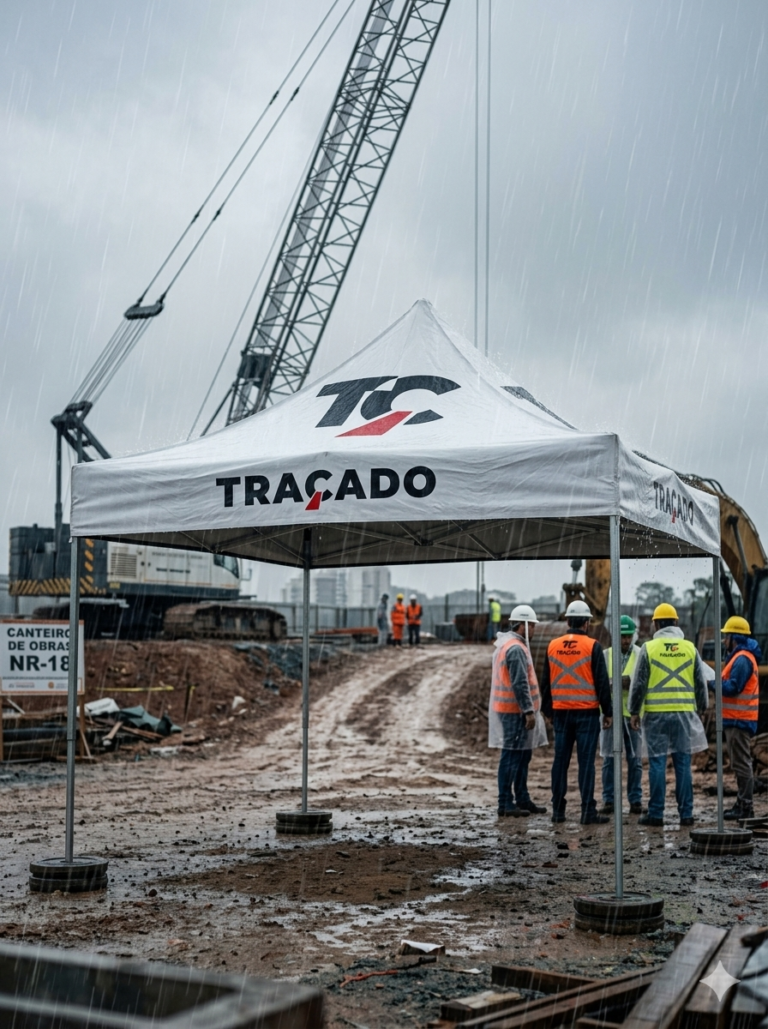 "Quanto a chuva custou para sua construtora no último mês? O cálculo que ninguém te mostra."